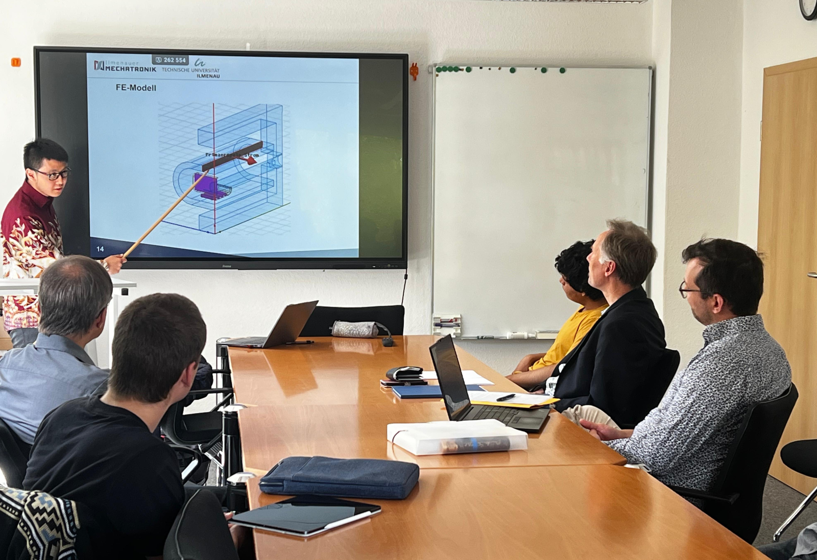 FEM-Simulation des magnetischen Flusses im optimierten Adapterdesign